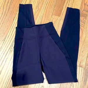Athlete Hybrid Navy Leggings (0)